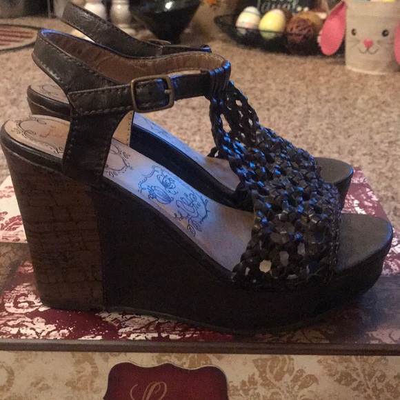 Jelly pop Wedge Sandals - Picture 6 of 8